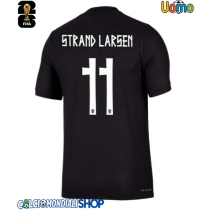 Maglie da calcio Norvegia Jorgen Strand Larsen #11 Seconda Maglia Mondiali 2026  Manica Corta